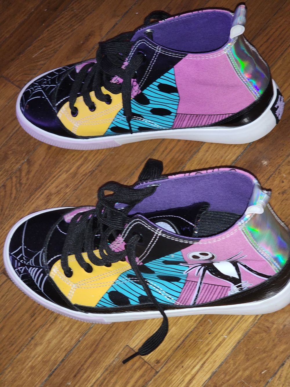 Womens Dinsey, Nightmare Before Xmas Chrismas High-Top Chucks